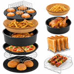 Set de 8 accessoires pour friteuse à air chaud Vivid Green
