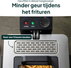 Friteuse Vivid Green 5 litres en acier inoxydable