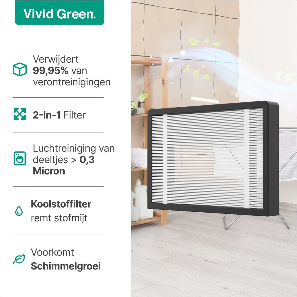 Filtre HEPA Vivid Green 5080