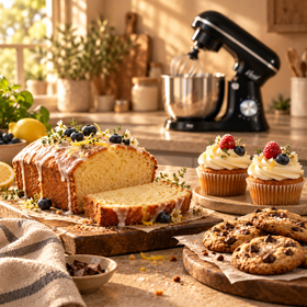 Tarte, gâteau et biscuits