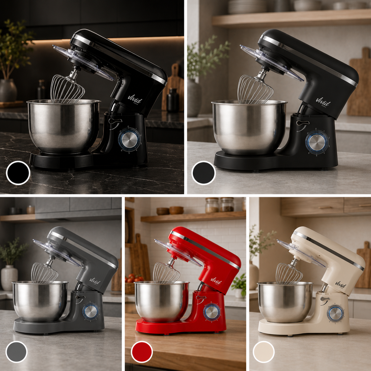 Robot culinaire Vivid Green 2000W