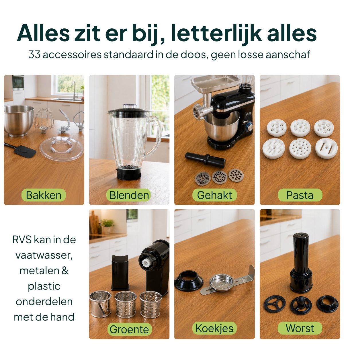 Robot culinaire multifonction Vivid Green