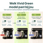 Robot culinaire Vivid Green 2000W