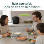 Cuiseur à riz Vivid Green avec cuit-vapeur