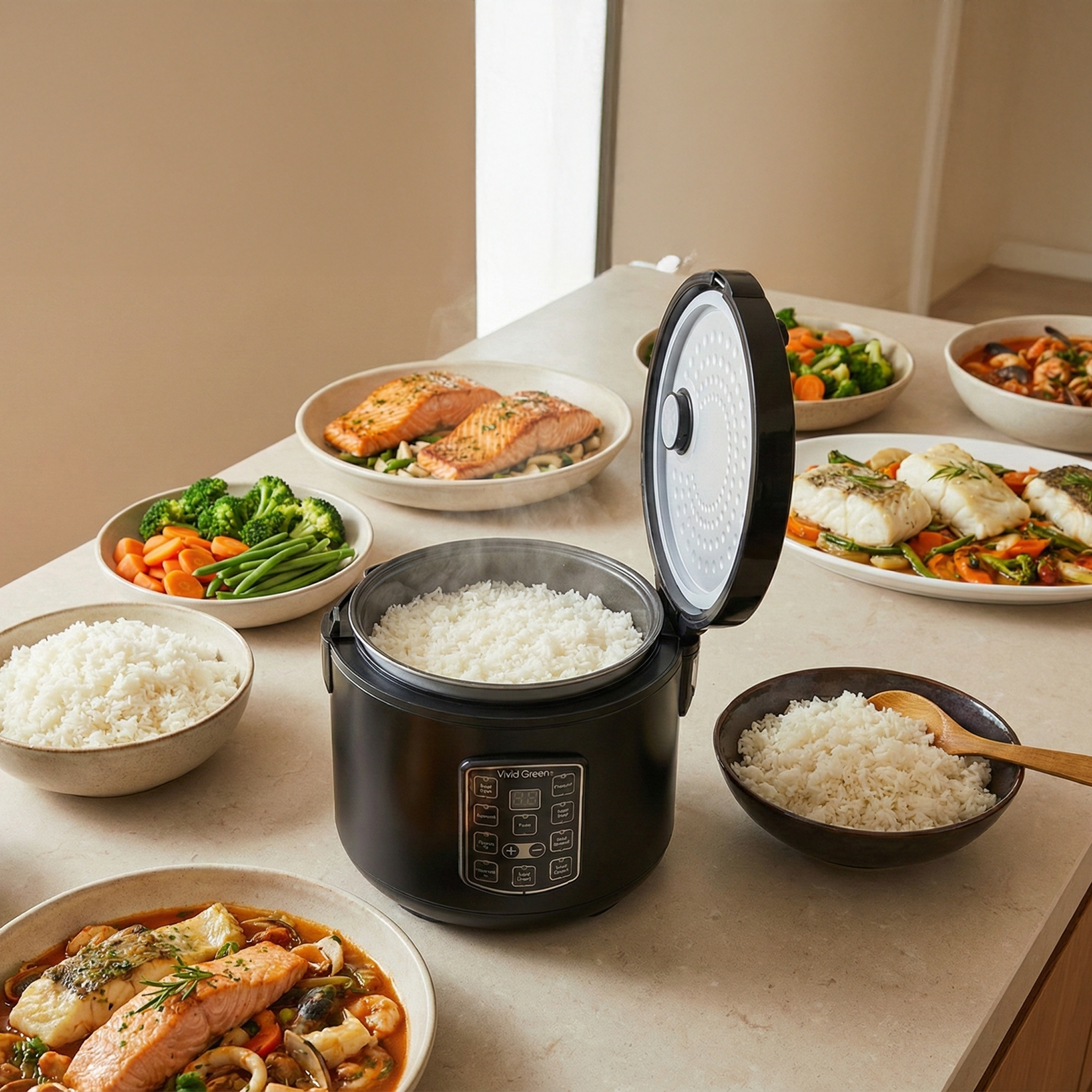 Riz toujours parfaitement cuit