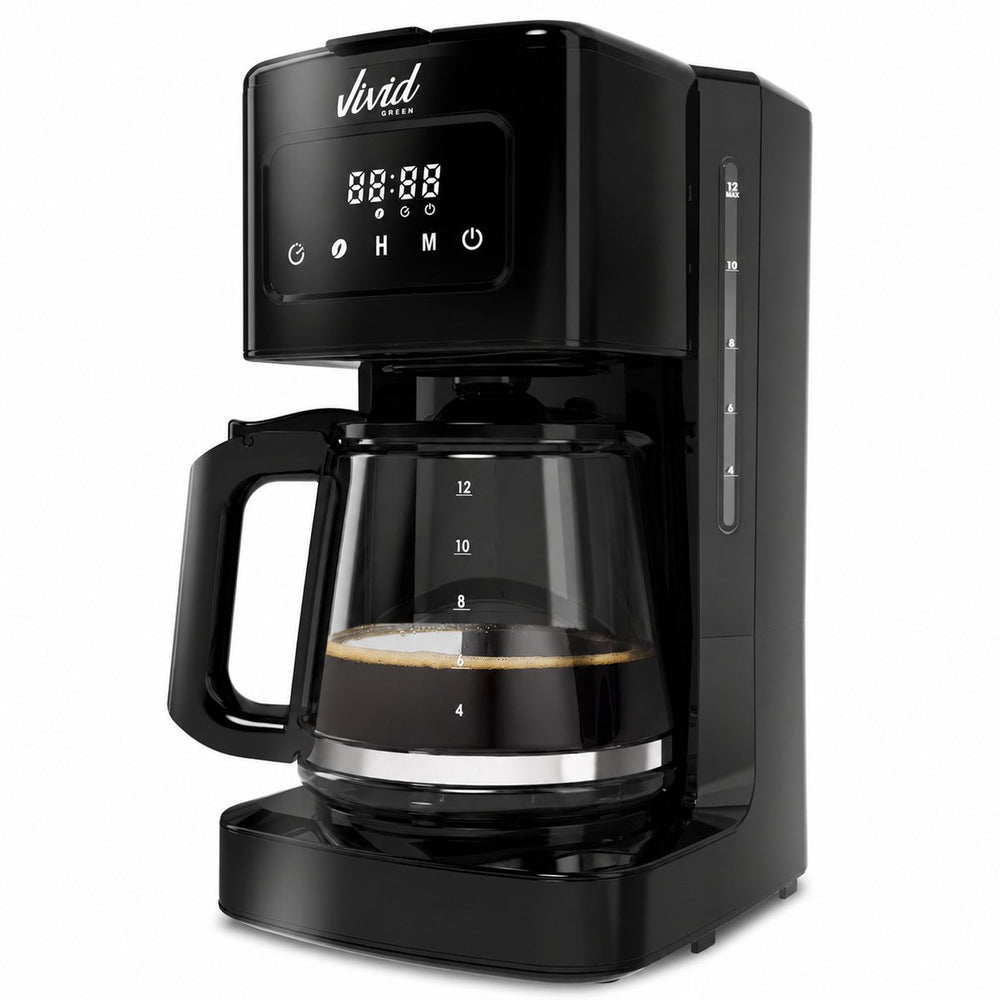 Cafetière Vivid Green 1,8L avec écran et minuteur