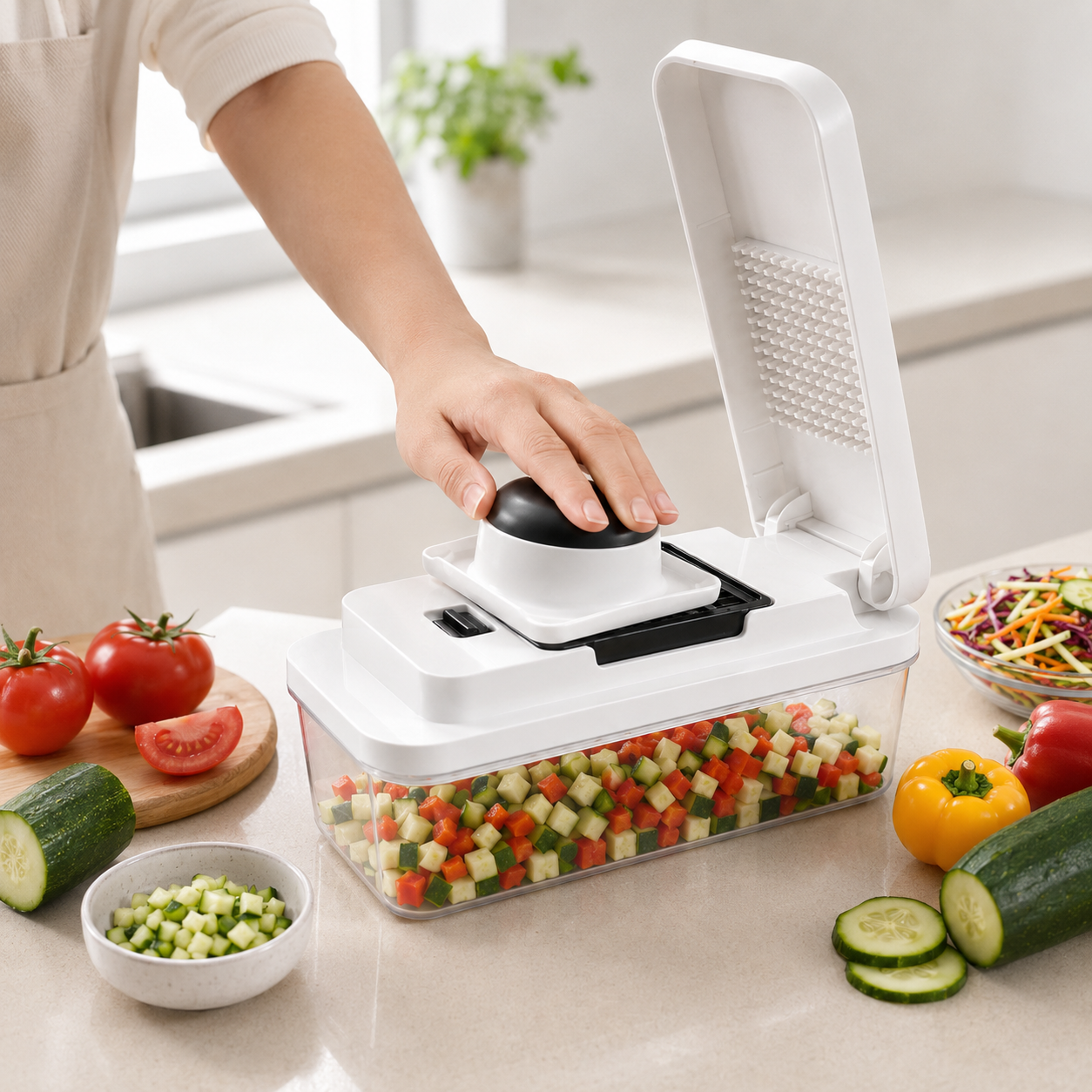 Coupe guidée avec le support de sécurité
