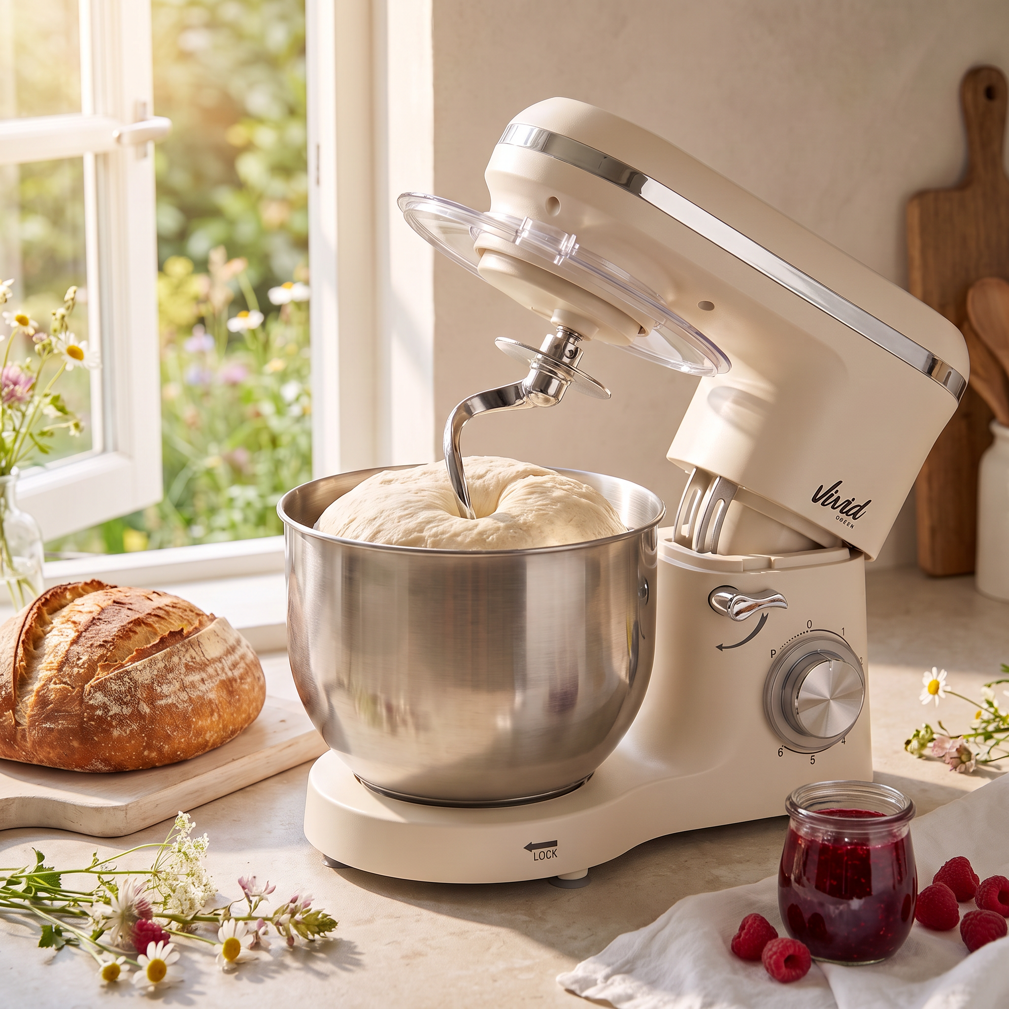 Suffisamment puissant pour toutes vos recettes de pâtisserie